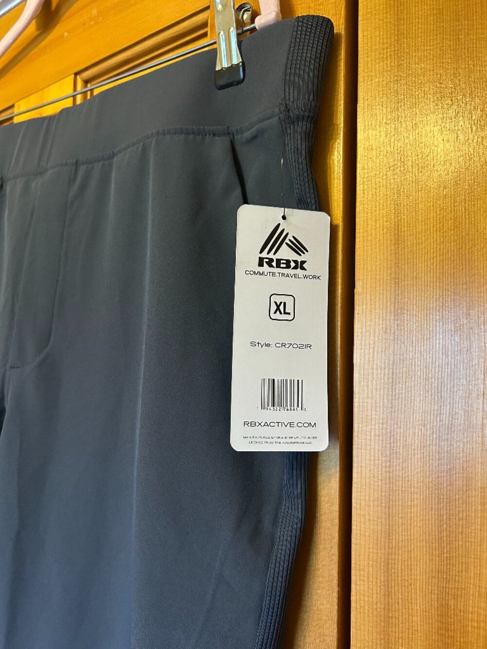 Ladies 27" RBX Tech Pants, Dark Gray - SZ XL
